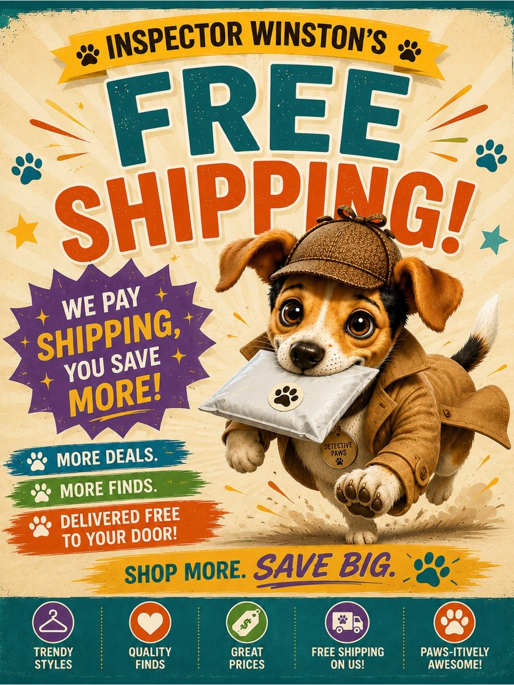 Free Shipping! Giveaway!